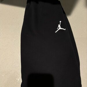 Black Jordan youth sweatpants size large